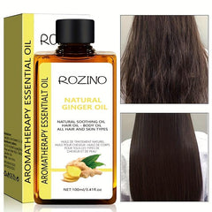 100ml Ginger Hair Essential Repair Split Ends Strengthen Hair