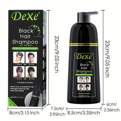 400ml Instant Hair Shampoo Natural Temporary Hair Dye For Men Women