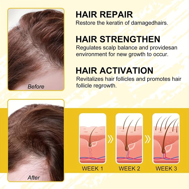 20ml Rice Water Hair Strengthing Serum Fast Hair Care Essential