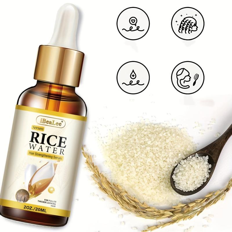 20ml Rice Water Hair Strengthing Serum Fast Hair Care Essential