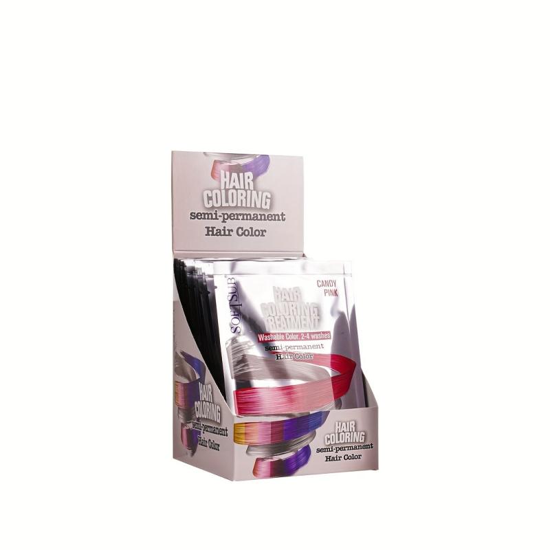 40ML 12pcs Semi permanent Hair Cream Y2K Christmas Hair Dye Cream