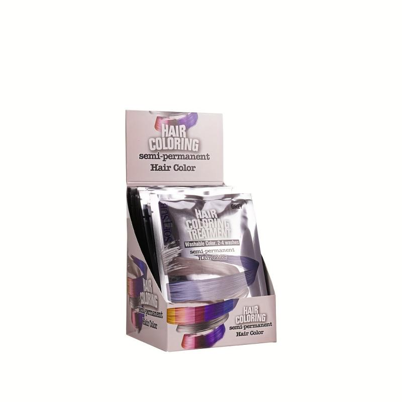 40ML 12pcs Semi permanent Hair Cream Y2K Christmas Hair Dye Cream