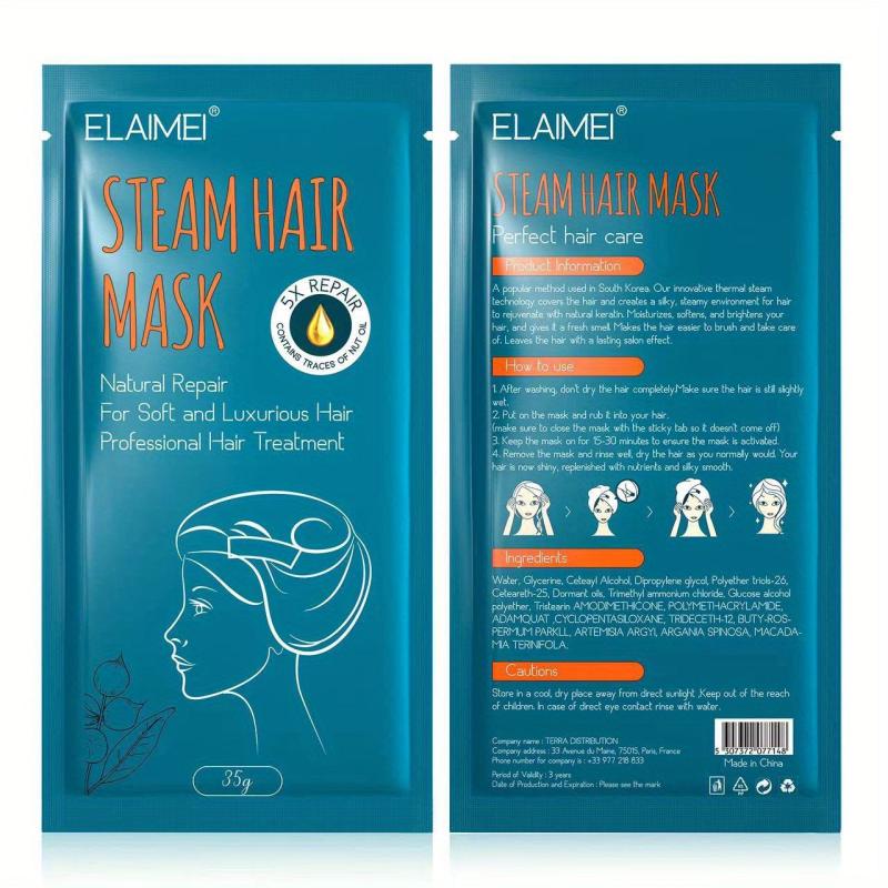Moisturizing Steam Hair Mask for Damaged Hair