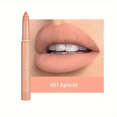 12 Colors Lip Liner Pen Waterproof Matte Finish Smudge Proof Matte Lipstick Pen