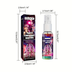 Y2K Halloween Party Hair Coloring Spray - Glitter Hairdressing Spray
