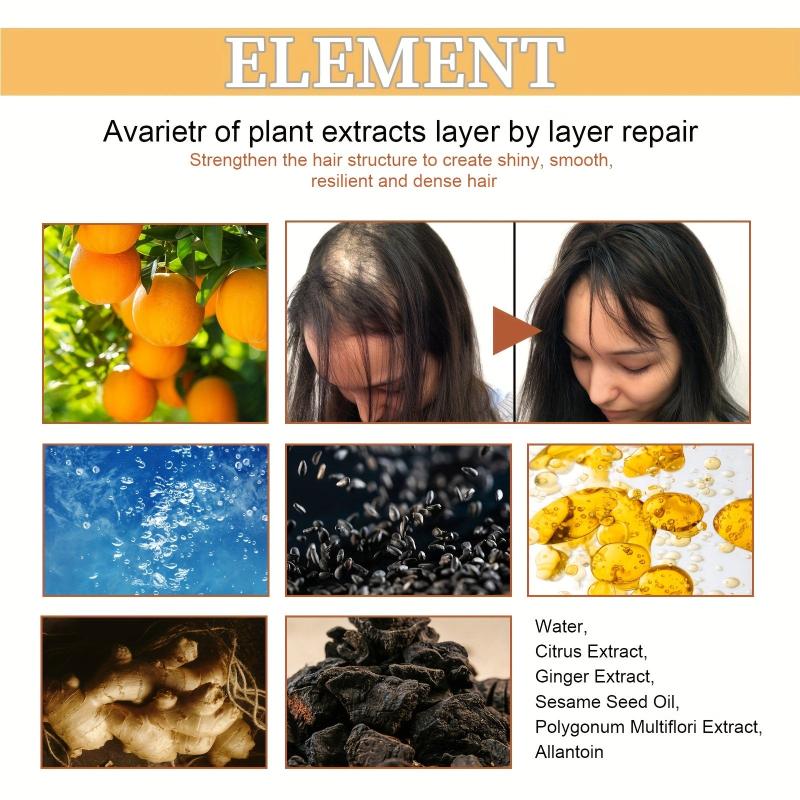 100ml Ginger Hair Care Shampoo For Healthy Hair