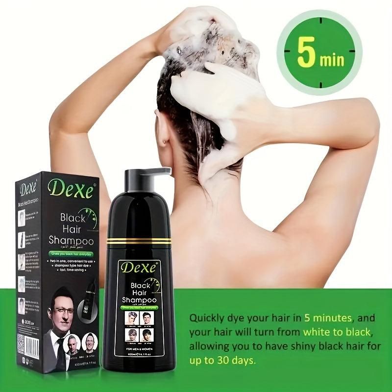 Temporary Hair Dye Shampoo for Natural Hair, Men Women