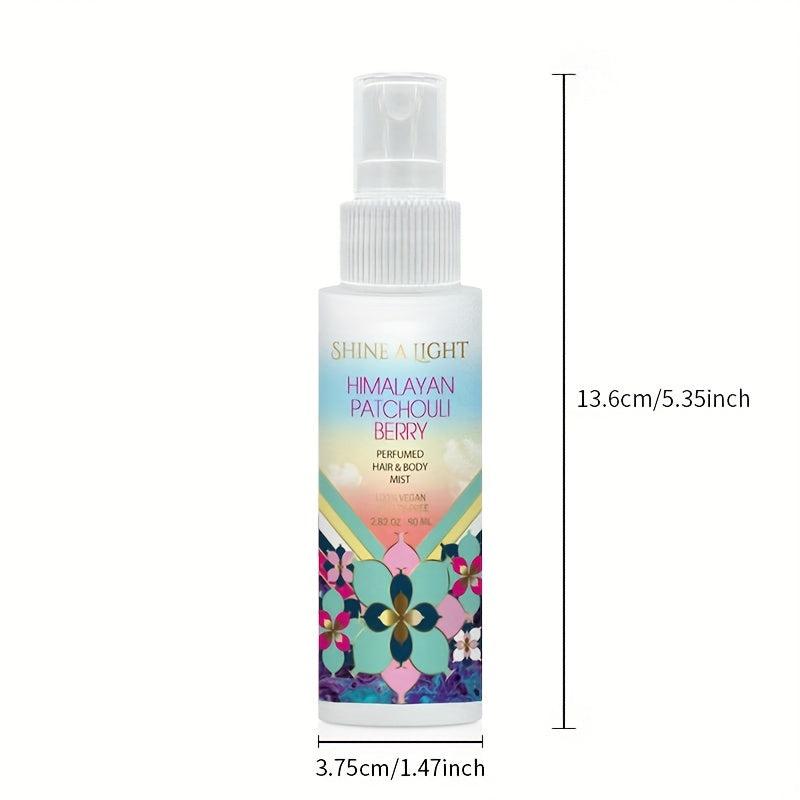Patchouli Berry Hair & Body Mist, Grapefruit Fragrance, 2.82 fl Oz
