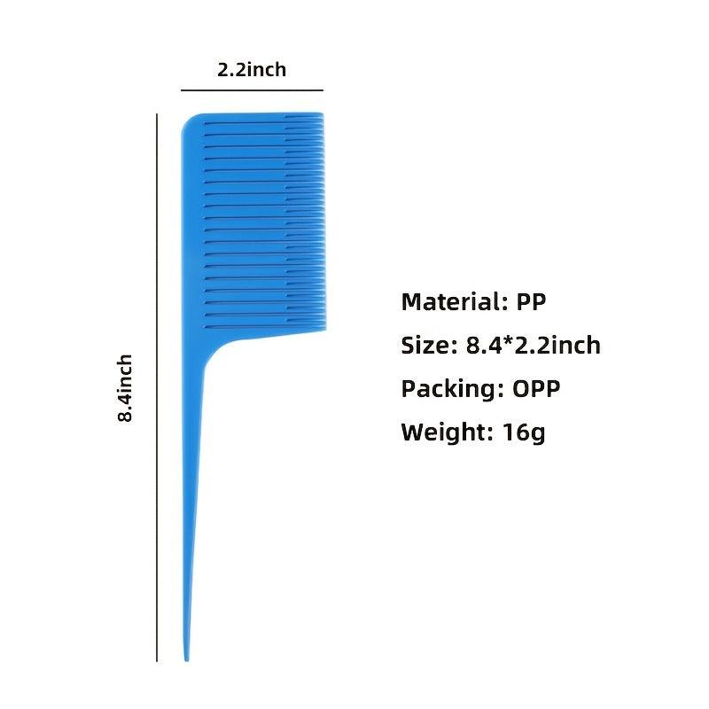 Hair Styling Comb Pointed Tail Fine Comb Hairdressing Tool