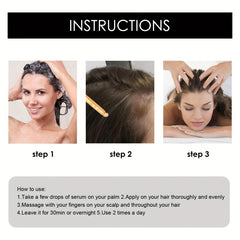Peach Hair Essential with Peach Extract Repair Split Ends Strengthen Hair Body