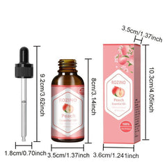 Peach Hair Essential with Peach Extract Repair Split Ends Strengthen Hair Body