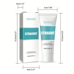 Collagen Hair Straightening Cream Repairing Damaged Hair