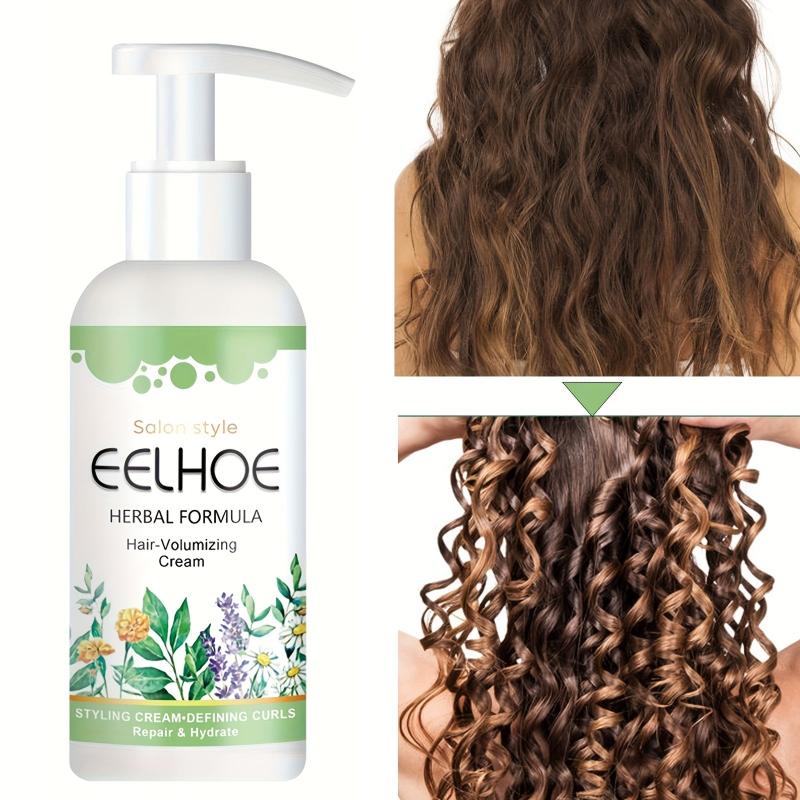 50ml Volumizing Hair Cream Anti Frizz Boost Defining Curly Hair