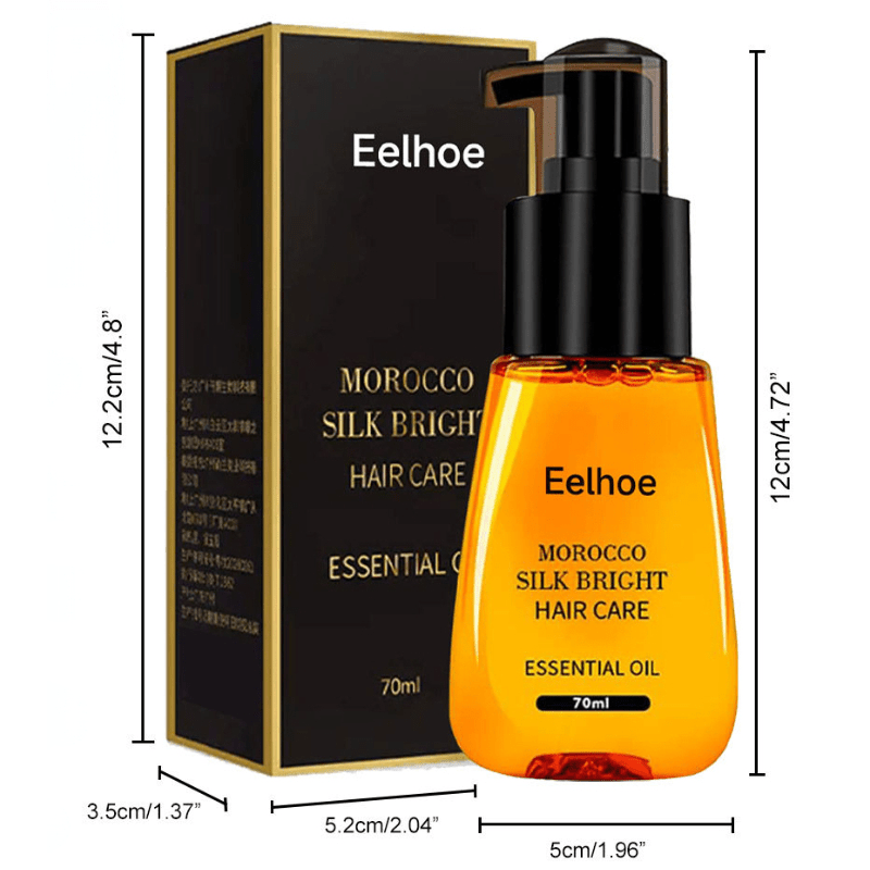 70ml Anti Frizz Hair Serum - Morocco Silk - Bright Hair Care Product
