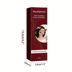 Hair Boosting Foam Shampoo Rejuvenating Foaming Shampoo