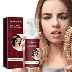 Hair Boosting Foam Shampoo Rejuvenating Foaming Shampoo