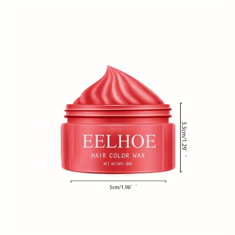30ml Temporary Hair Wax Colorful Hair Mud Long Lasting Washable Hair