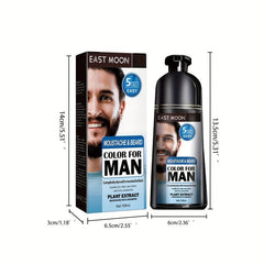 Men's Beard Dyeing Cream Darkening Wash