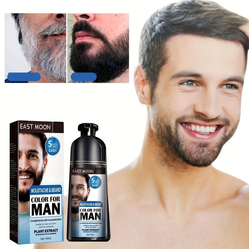 Men's Beard Dyeing Cream Darkening Wash