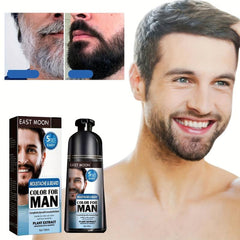 Men's Beard Dyeing Cream Darkening Wash