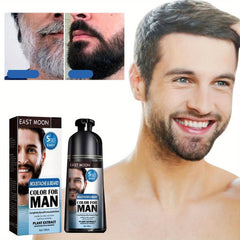 Men's Beard Dyeing Cream Darkening Wash