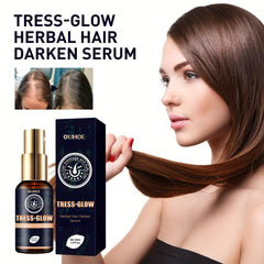 Hair Essential Herbal Hair Darken Serum Moisturizing Hair
