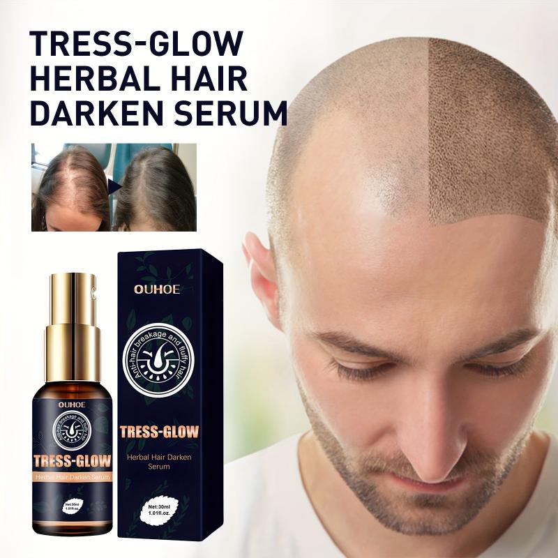 Hair Essential Herbal Hair Darken Serum Moisturizing Hair