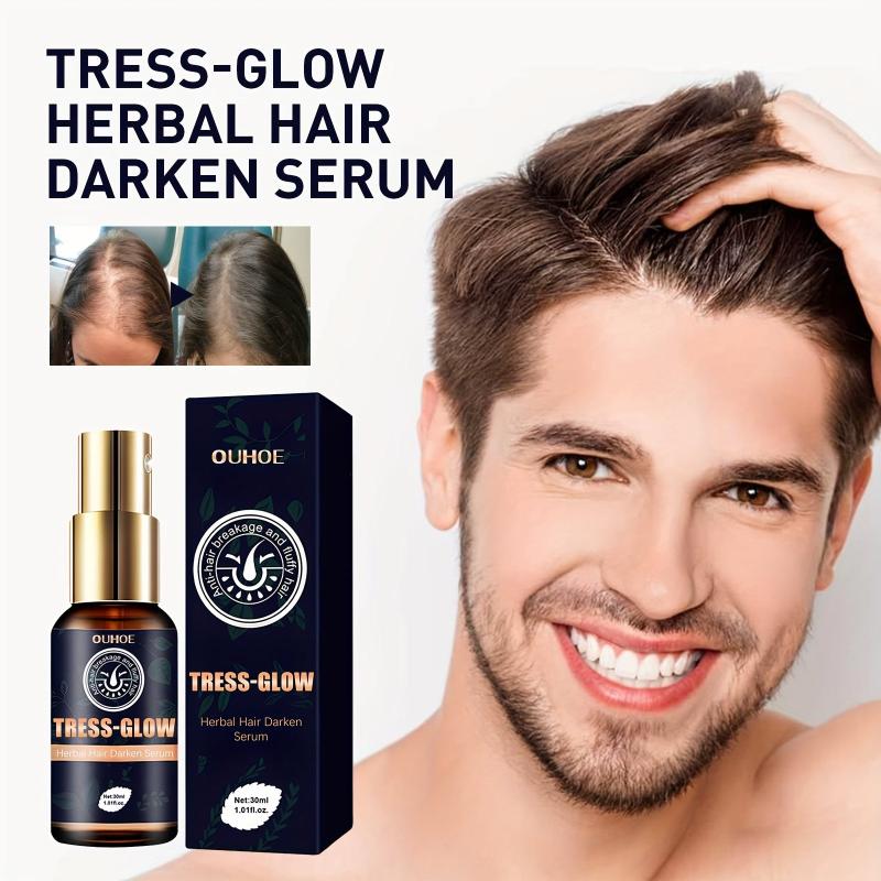 Hair Essential Herbal Hair Darken Serum Moisturizing Hair