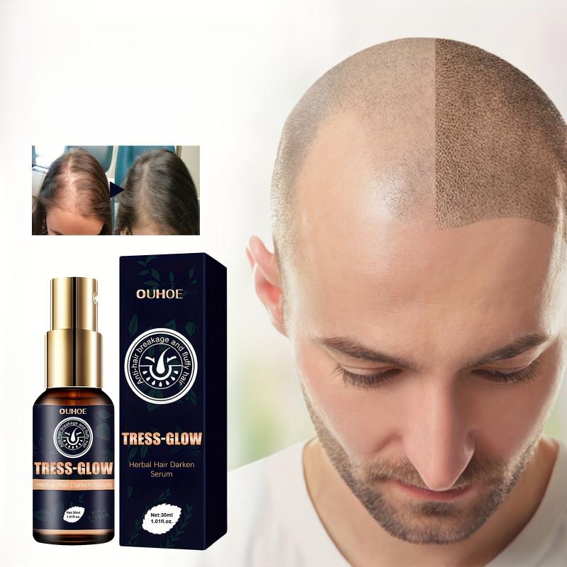 Hair Essential Herbal Hair Darken Serum Moisturizing Hair