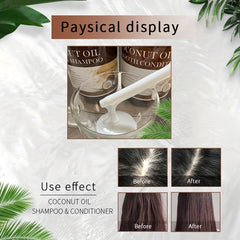 Coconut Shampoo & Conditioner 500ml Hair Care for Women & Men