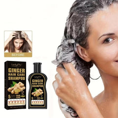 Ginger Hair Care Shampoo 100ml Anti Itching Moisturizing Hair Soft Fluf