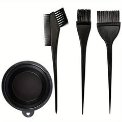 Hair Dyeing Kit Professional Hair Dye Tools Coloring Brush And Bowl Set