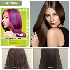 Professional Grayscale Covering Hair Dye Cream