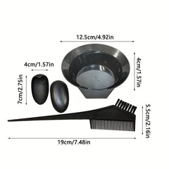 Hair Dyeing & Perming Tools Set - DIY Bleaching Tint