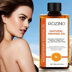 Orange Hair Essential with Natural Extract for Repairing Split Ends