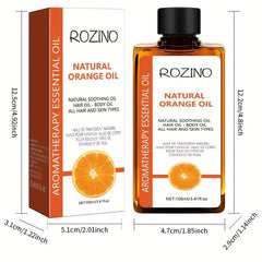 Orange Hair Essential with Natural Extract for Repairing Split Ends