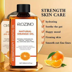 Orange Hair Essential with Natural Extract for Repairing Split Ends