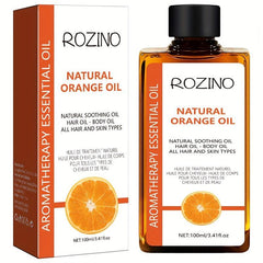 Orange Hair Essential with Natural Extract for Repairing Split Ends