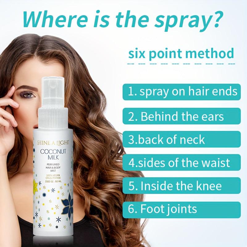 Coconut Milk Hair and Body Mist 80ml