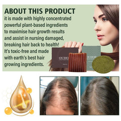 Solid Shampoo Hair Soap for Moisturizing and Repairing Damaged Hair