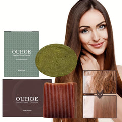 Solid Shampoo Hair Soap for Moisturizing and Repairing Damaged Hair