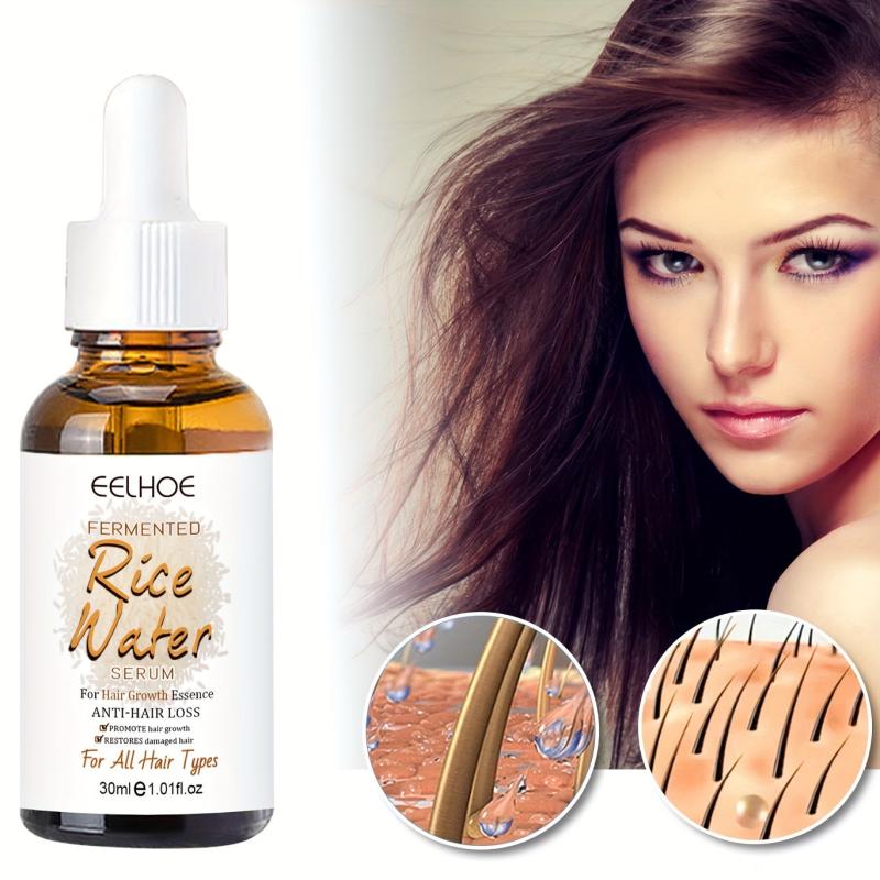 Rice Hair Serum Nutrient Solution Revitalizes Hair Repairs Split Ends Strengthen
