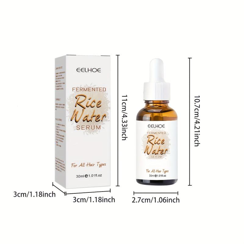 Rice Hair Serum Nutrient Solution Revitalizes Hair Repairs Split Ends Strengthen
