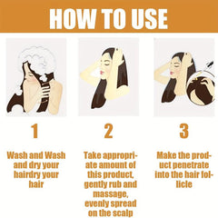 Rice Hair Serum Nutrient Solution Revitalizes Hair Repairs Split Ends Strengthen