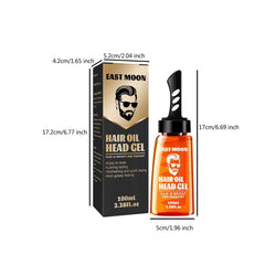 Men's Hair Wax Comb Styling Moisturizing Long Lasting For All Hair Types