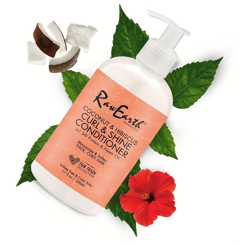 Coconut & Hibiscus Hair Care Set