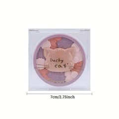 Cat Blush Palette Contouring Brightening Eyeshadow Waterproof Makeup