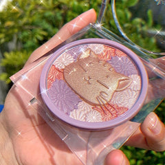 Cat Blush Palette Contouring Brightening Eyeshadow Waterproof Makeup