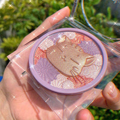Cat Blush Palette Contouring Brightening Eyeshadow Waterproof Makeup