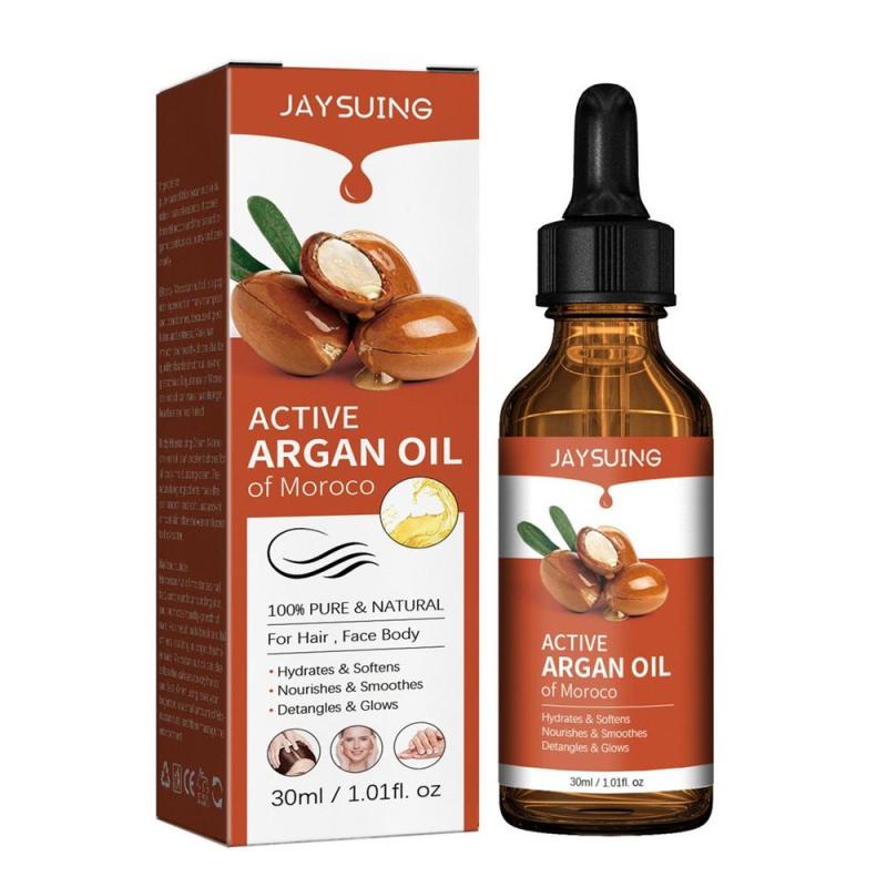 30ml Argan Hydrating Conditioner Repair Frizz Dry Damage Essential Hair Care